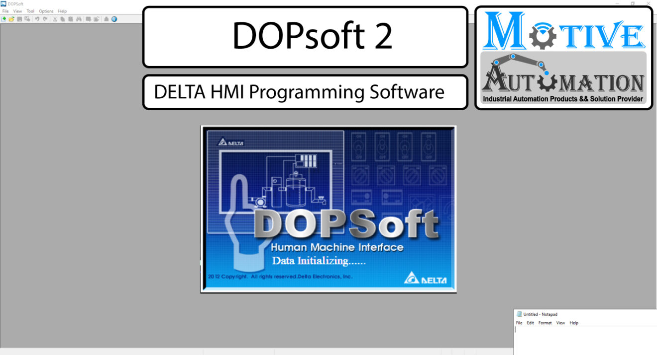 Download and install delta hmi programming dopsoft 2 00 07 motive